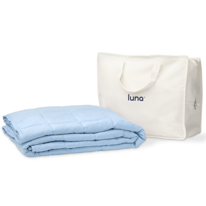 blue Luna Luxe Kids Bamboo Weighted Blanket