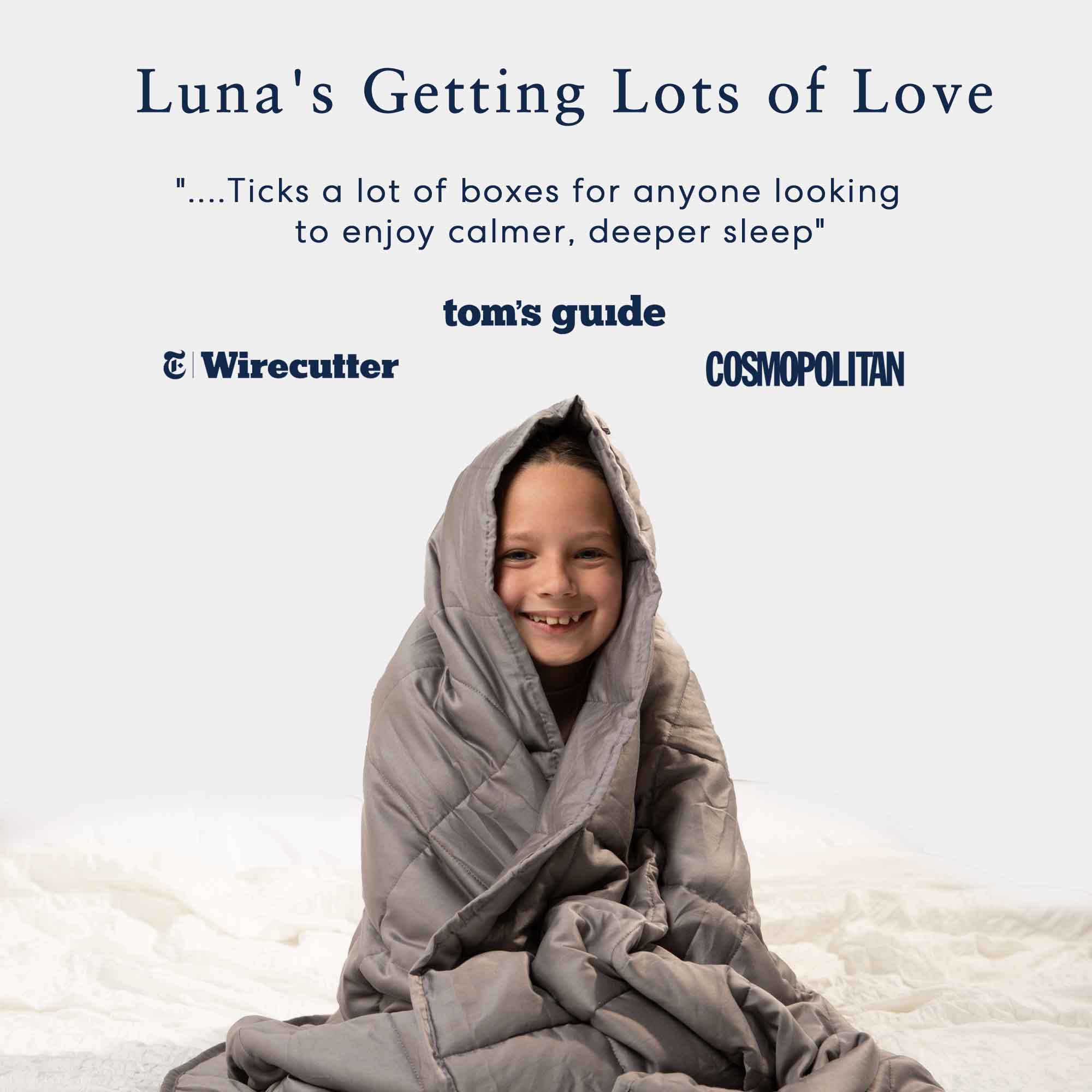 Luna kids weighted discount blanket